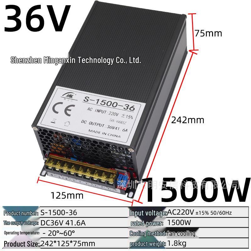 220V to Multi-Voltage Switching Power Supply for LED Strips and Monitors (5V, 12V, 24V, 36V, 48V; 5A-30A)