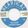 7inch Record PATRICK ANDY  UMAN  Got To Do  Parcours Sant HS047 Heartical 2009 France Reggae Ska  Dub Used