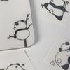 Cartoon Computer Metal Sticker Panda Planner Scrapbooking Fashion Diary Stickers  Laptop Computer