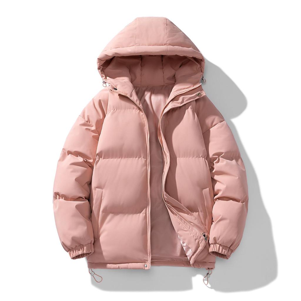 Down Cotton Jacket for Men In Winter Thickened Warm Hooded Cotton Jacket for Men In Winter Versatile Casual Jacket for Cotton Jacket
