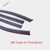 Lapetus Car Rain Shield Deflectors Awning Trim Window Visor Cover 4PCS Exterior Accessories For Honda Fit Jazz GR  - 2025