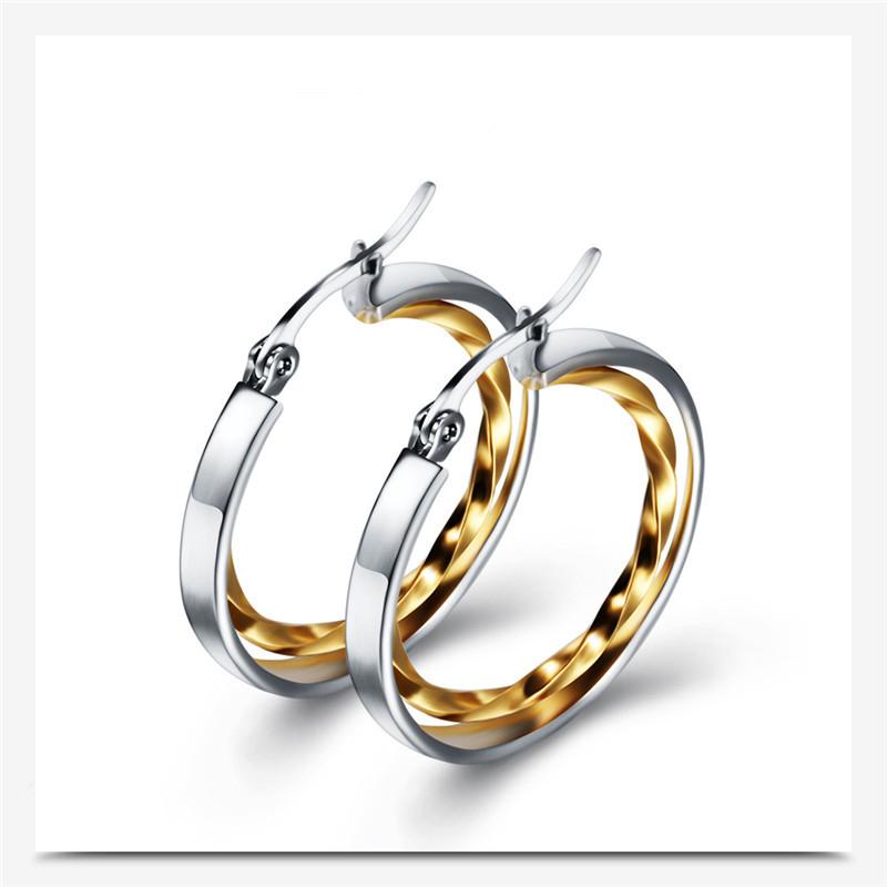 

Модные украшения Взрывобезопасные гипоаллергенные серьги из нержавеющей стали Кристалл от Austrian Fit Women и женское