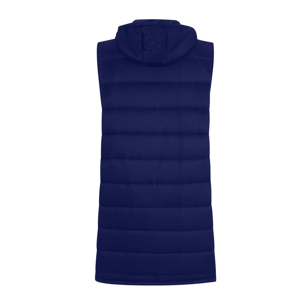 Vestă Lungă de Damă la Modă Vestă de Puf cu Glugă Fără Mâneci Casual pentru Femei