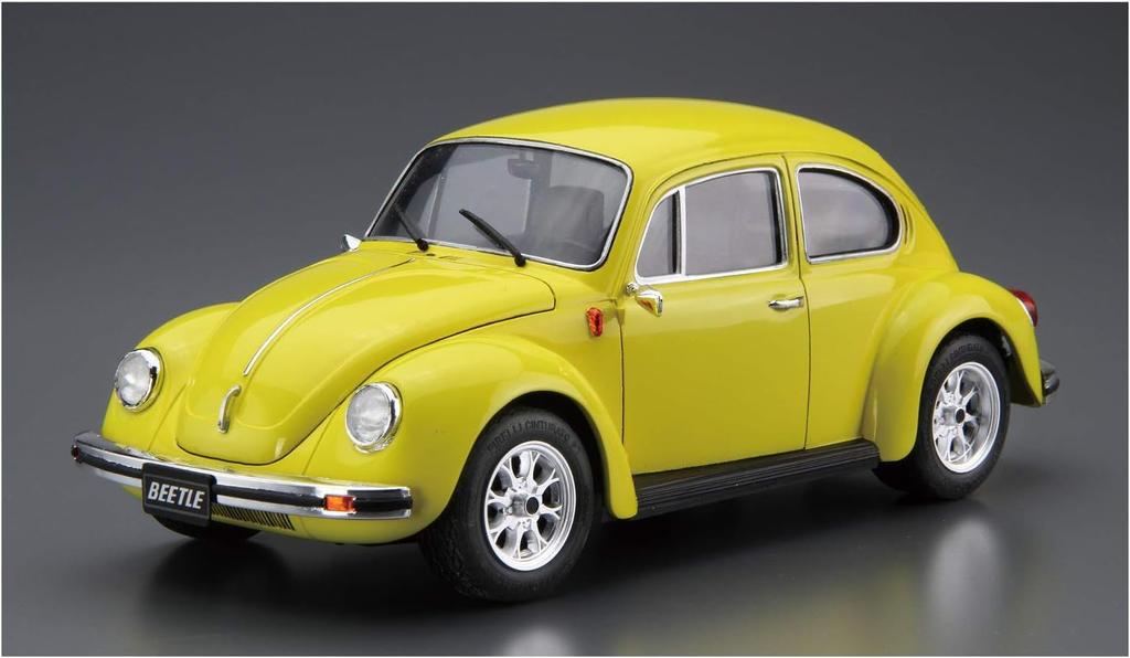 Aoshima Bunka Kyozai The Model Car 73 Volkswagen 13AD Beetle 1303S Plastic Model (AOSHIMA) No. 1/24 '73