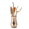 Brass Tea Ceremony Six Tools Set - Tongs Scoop Needle Brush Fork Holder Gongfu Making