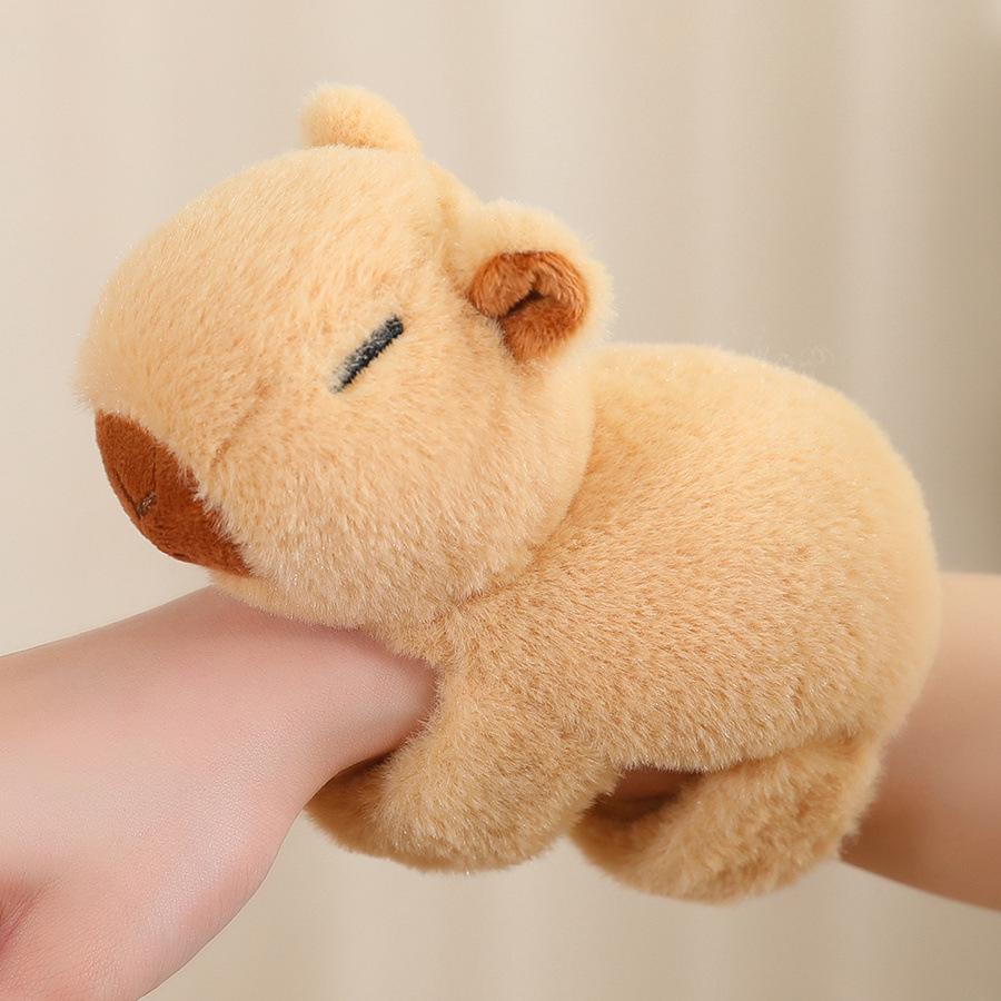 Cute Giant Panda Doll Snap Ring Bracelet Toy Plush Doll Hug Wrist Chengdu Base Souvenir