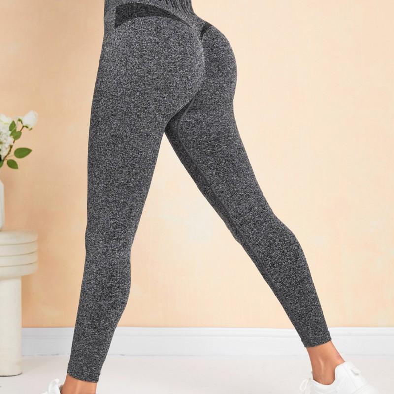 High-Waisted Quick-Dry Yoga Leggings Women With Butt-Lifting Effect Stretchy Nylon Spandex Workout Pants
