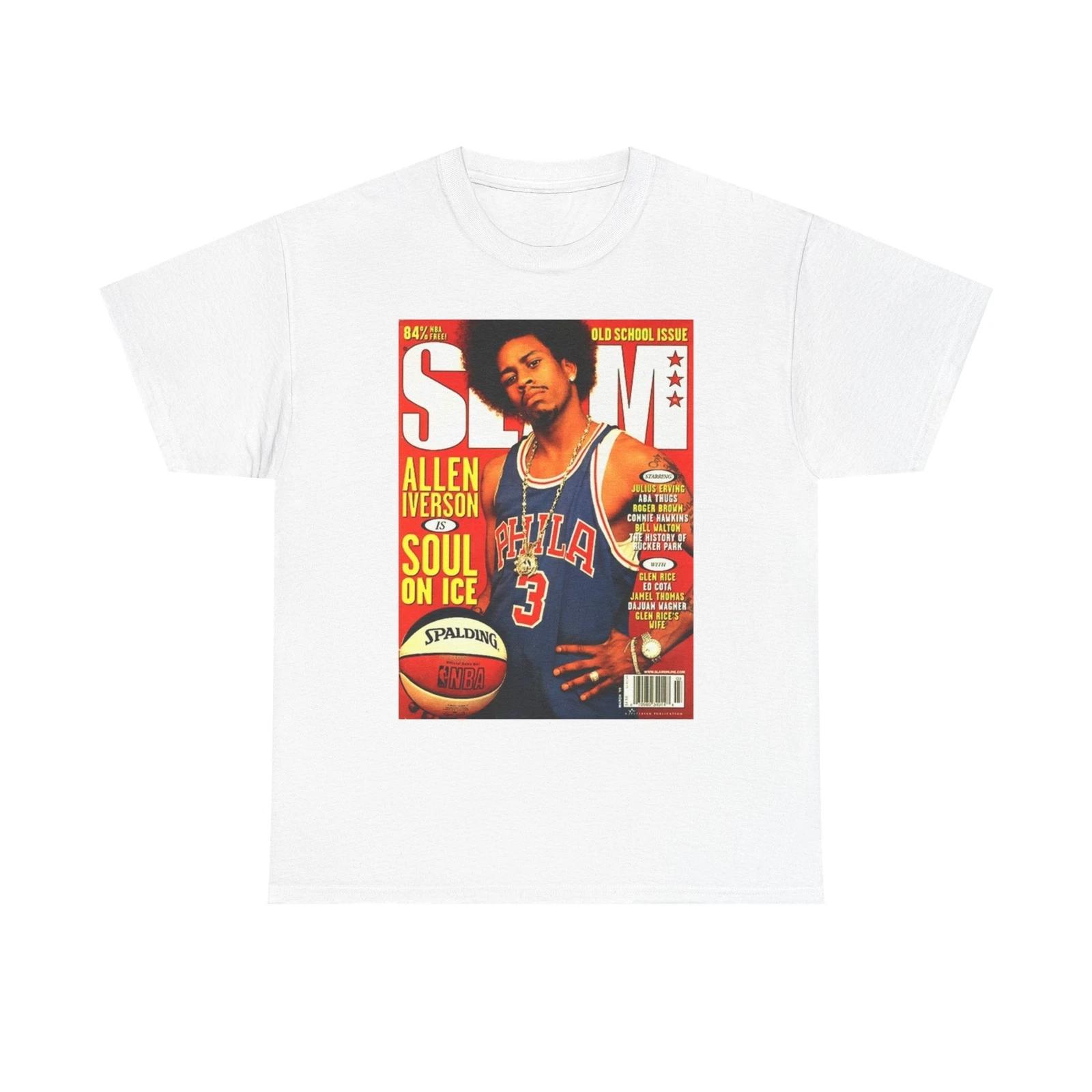 Men s and Women s T-shirts Allen Iverson Graphic XXXXL