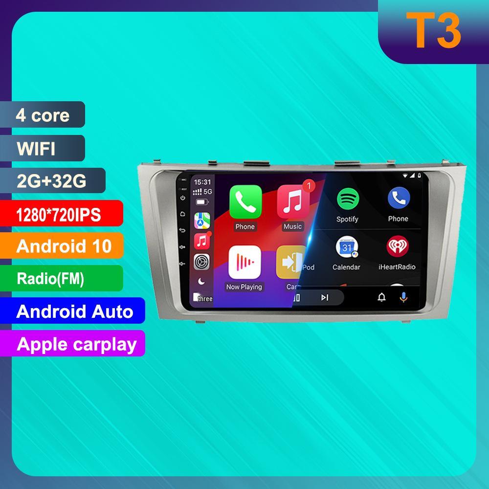 2006-2011 Toyota Camry GPS Android CarPlay Navigator & Reversing Camera