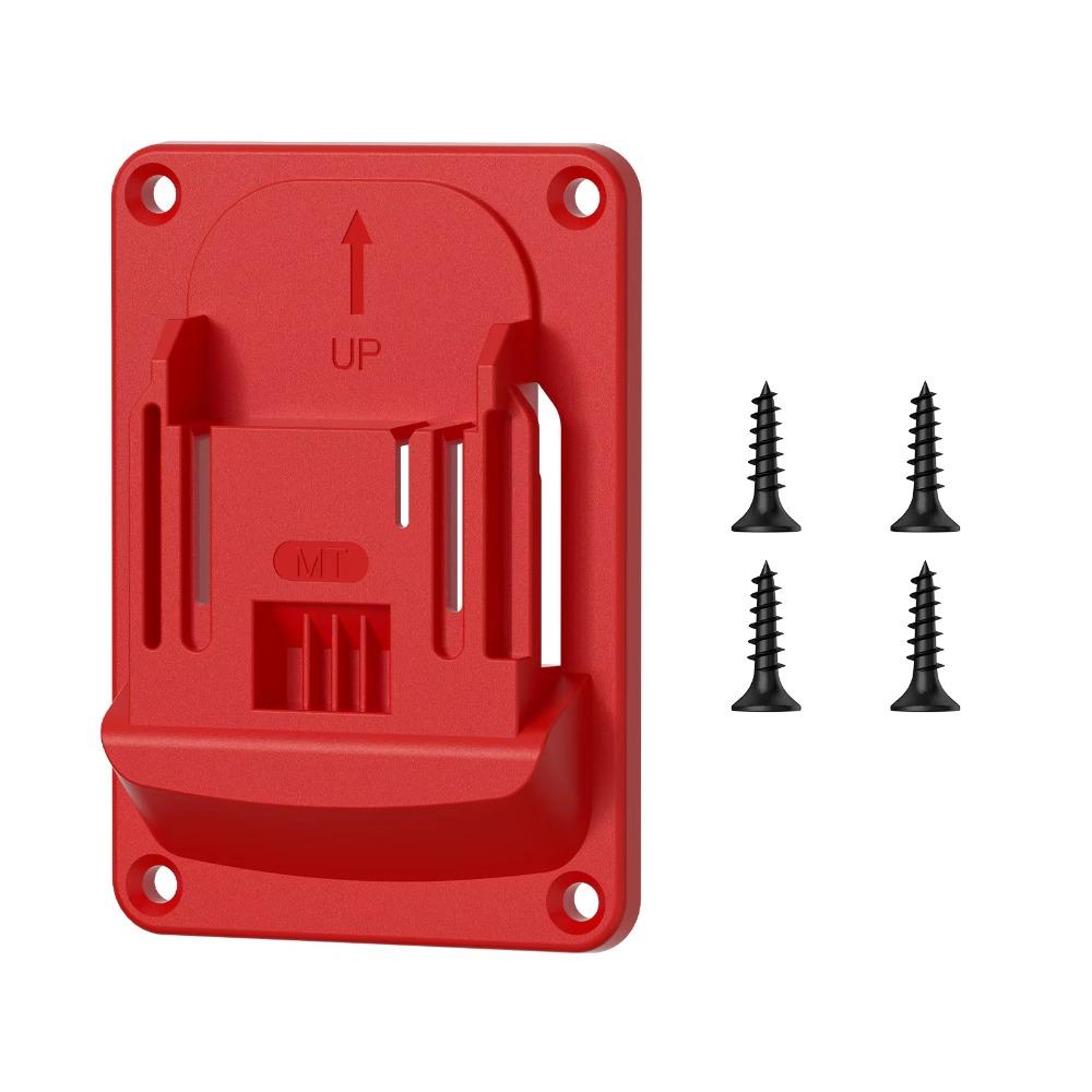 Uchwyt ścienny na baterie Uchwyt ścienny Podstawa baterii Odporny na zużycie Uchwyt na narzędzia elektryczne dla Makita 18V