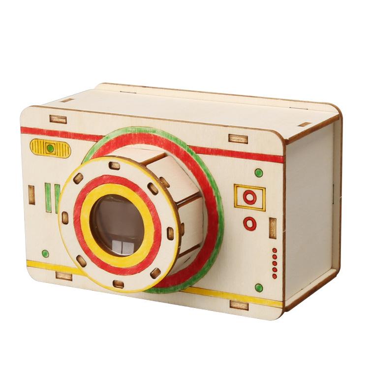 

Модель камеры Ученики начальной и средней школы Сделай сам Самодельный научный эксперимент Костюм Дети Сборка Технология Мелкое производство Учебные пособия оранжевый