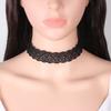 Women Gothic Tattoo Hollow Lace Clavicle Short Necklace Adjustable Jewelry Gift