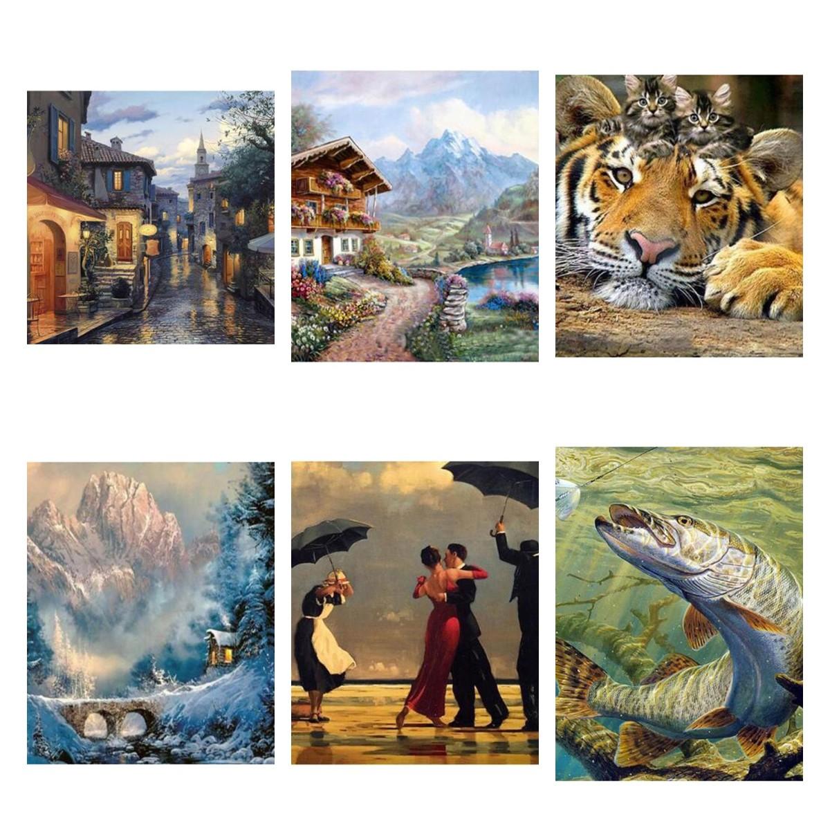 

5D DIY Алмазная картина Мозаика Вера животных Природа Полная дрель Quare/круглая алмазная вышивка Подарок или украшениекровать