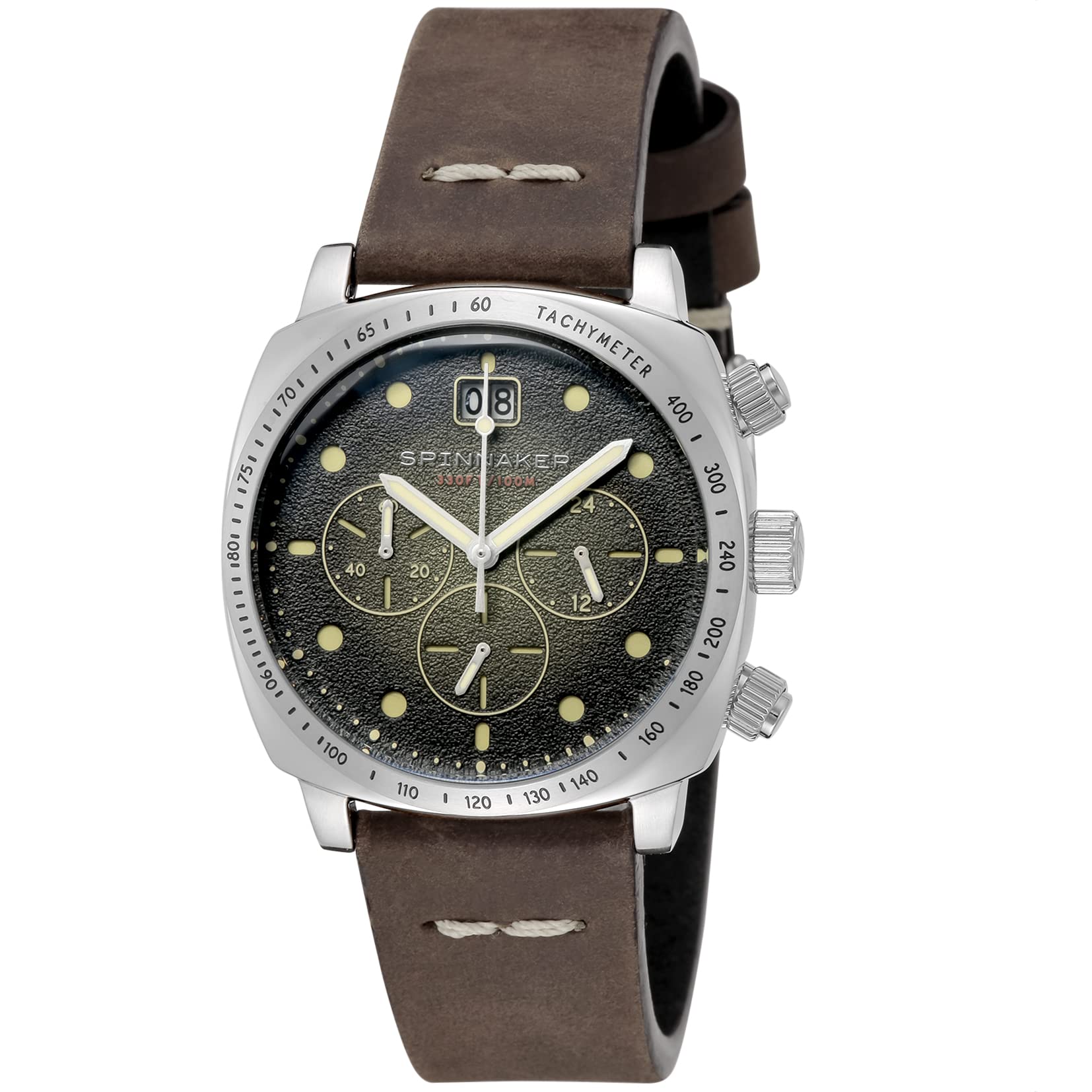 

Часы HULL зеленый циферблат нержавеющая сталь сапфировое стекло механические кварцевые 10 АТМ водонепроницаемые 40 мм часы для дайвинга винтажные коричневые [Spinikar] SP-5068-02