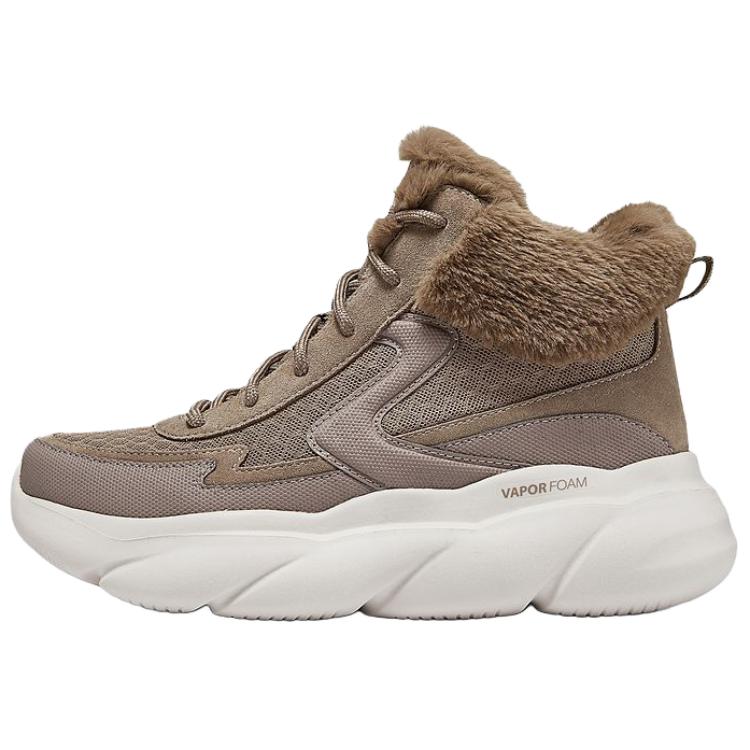 Skechers Modern Comfort Warm Durable Soft Comfortable Short Snow Boots Women boots Brown 168063-MOC 35