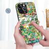 Pokemon Pikachu Phone Cover Glass Case for iPhone 17 Pro Max 11 Air 12 8 16 XR 14 13 15 Plus