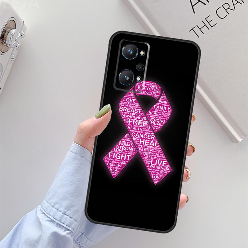 

Breast Cancer Awareness For Realme 14 12 10 11 13 Pro Plus GT 6 6T 5 GT7 Pro C61 C55 C51 C21Y C25S C67 C75 C53 Case Realme GT6
