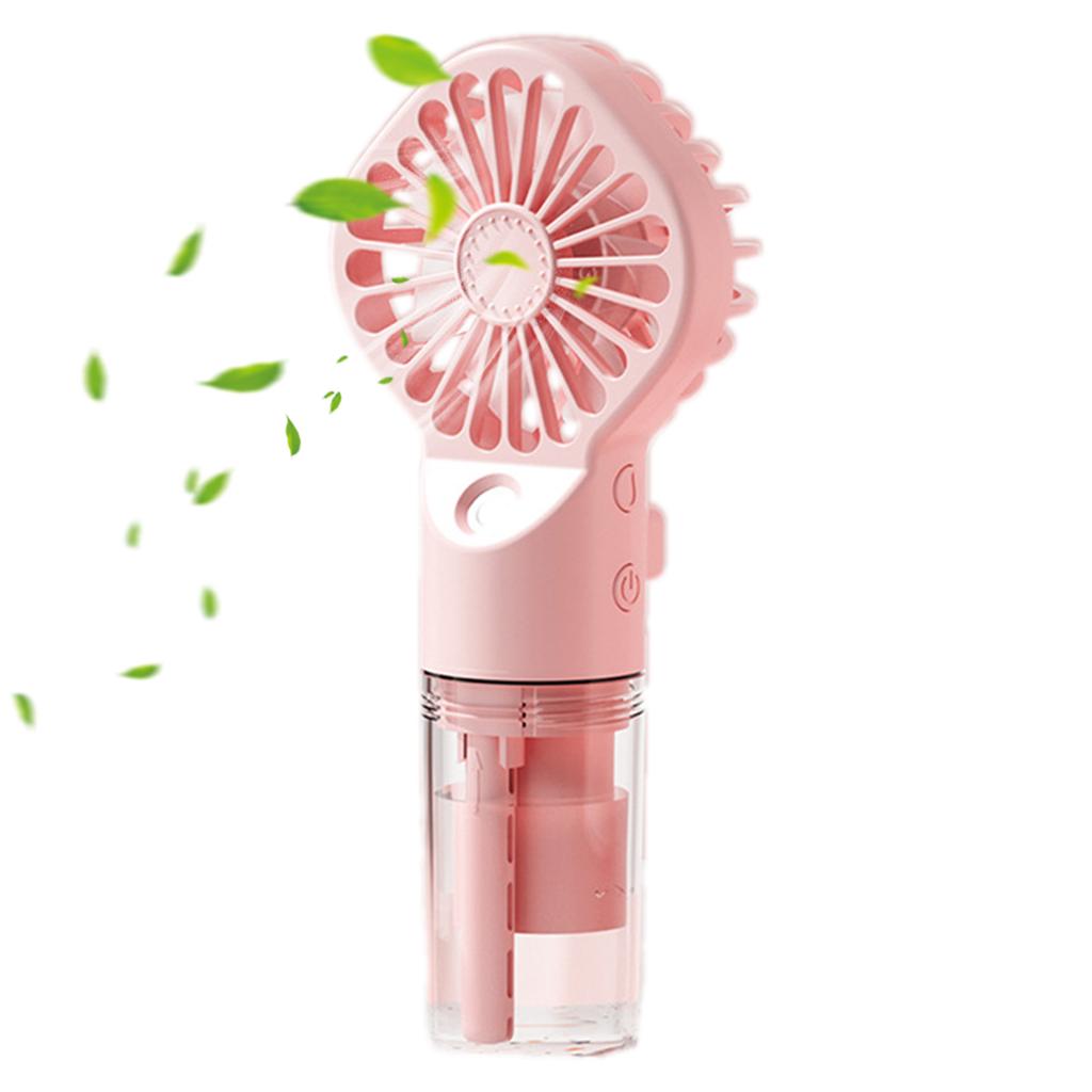 F3 Handheld Mist Fan Portable Spray Fan Water Cooling Humidifier for Outdoor Travel Sports and Daily Use Lightweight Personal Fan