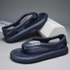Summer Men Slippers Outdoor Indoor Sandals Beach Comfortable Men Flip-Flops Casual Shoes Soft Sole Slides Home Outdoor Slippers