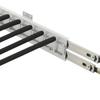 Pull Out Trousers Rack, Sliding Pants Rack, 9-rod Side Mounted Trouser Hanger closet clothes hanging rod, trousers and coat