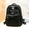 Large Capacity Backpack Leopard Print Women's Travel Backpack