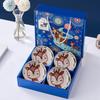 ZISIZ Deer Companion Ceramic Dinnerware Gift Set