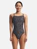 BARREL Paisley Y-Back One-Piece Swimsuit Chocolate Brown (B6Swsws029Cbw)