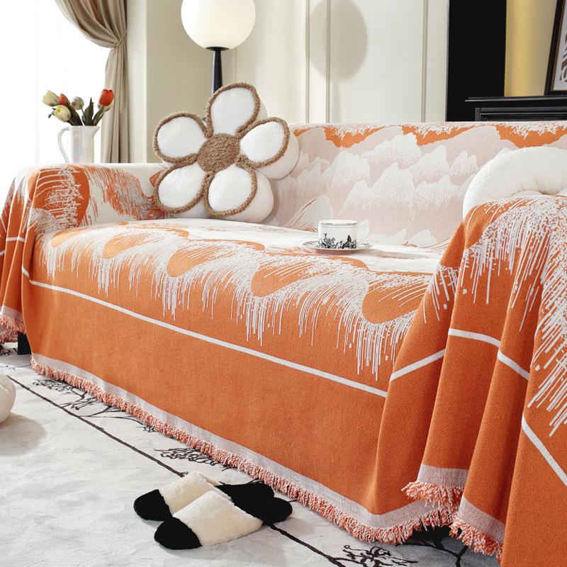 Chenille Sofa Towel Four Seasons Universal All-Inclusive Sofa Cover Dust Cover One Piece Sofa Cover Cloth Cushion