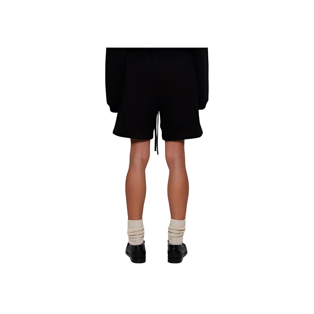 Fear of God Essentials Fleece Soccer Short Black Men Bottoms 160BT242000F