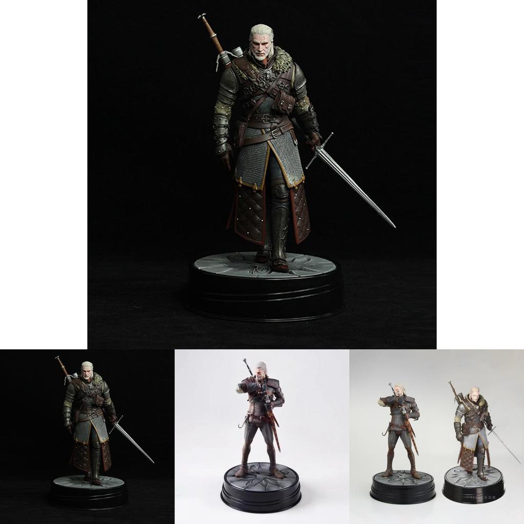 The Witcher 3 Wild Hunt Geralt Pvc Figure With Sword For Collectors