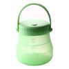 Leak-Proof Silicone Fresh Keeping Food Bucket Heat Resistant Reusable Container 800/1200/1500ml for Camping Food Storage
