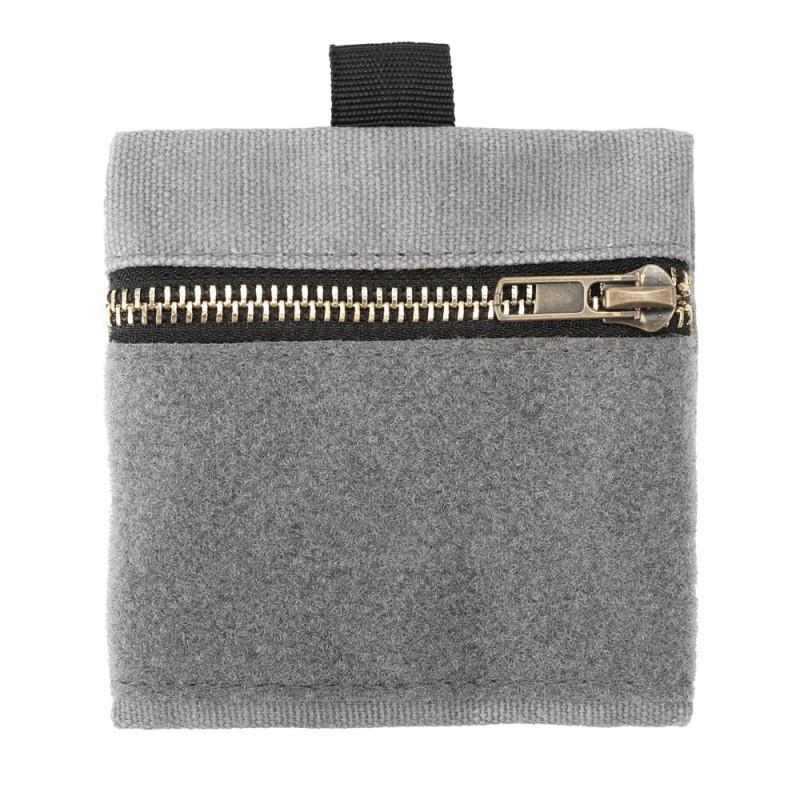 EDC Canvas Tool Bag Multifunctional Change Key Card Portable Outdoor Small Storage светло-серый
