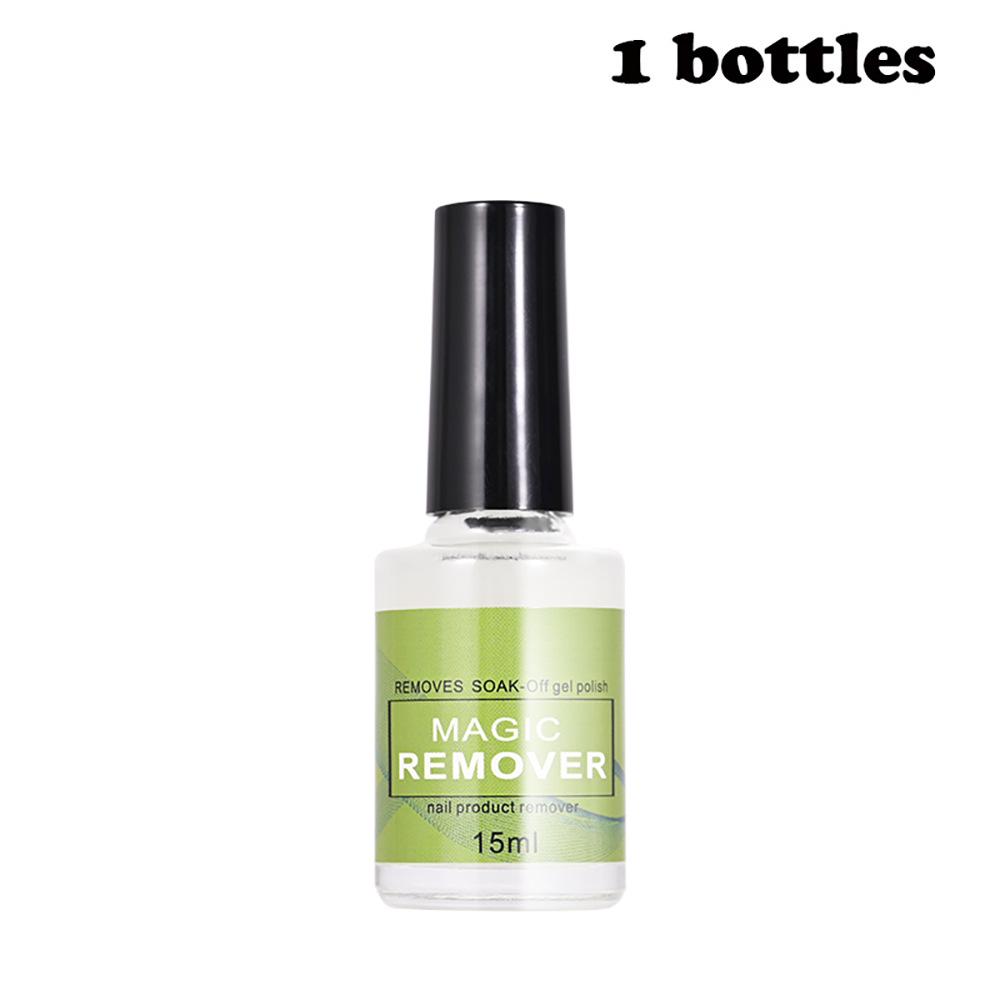 15ml Magic Gel Soak-Off Nail Polish Remover - Gentle & Non-Damaging to Nails