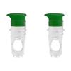 2Pcs Durable Plastic Lemon Squeezer Set Ergonomic Designs Hand Press Juicer for Easily Citrus Fruit Squeezing