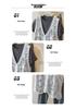 Elegant Plus Size Women's Floral Crochet T-Shirt and Vest Set - Korean Design