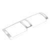 Center Control Air Conditioning Vent TrimFrame Fit for 1 Series E81 Hatchback 2007‑2011Chromeplate