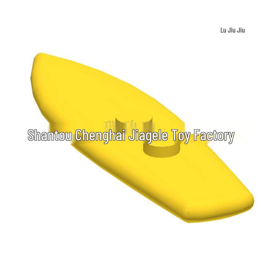 Cross-border MOC Building Blocks: Compatible 90397 Minifigure Skateboard & Surfboard Accessories (50G Min. Order)