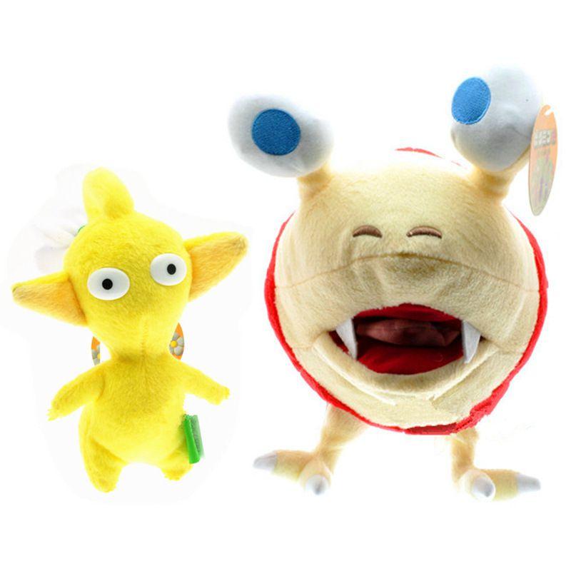 Pikmin Bulborb Chappy Yellow Flower Cute Plush Toys Soft Stuffed Dolls Kids Gift