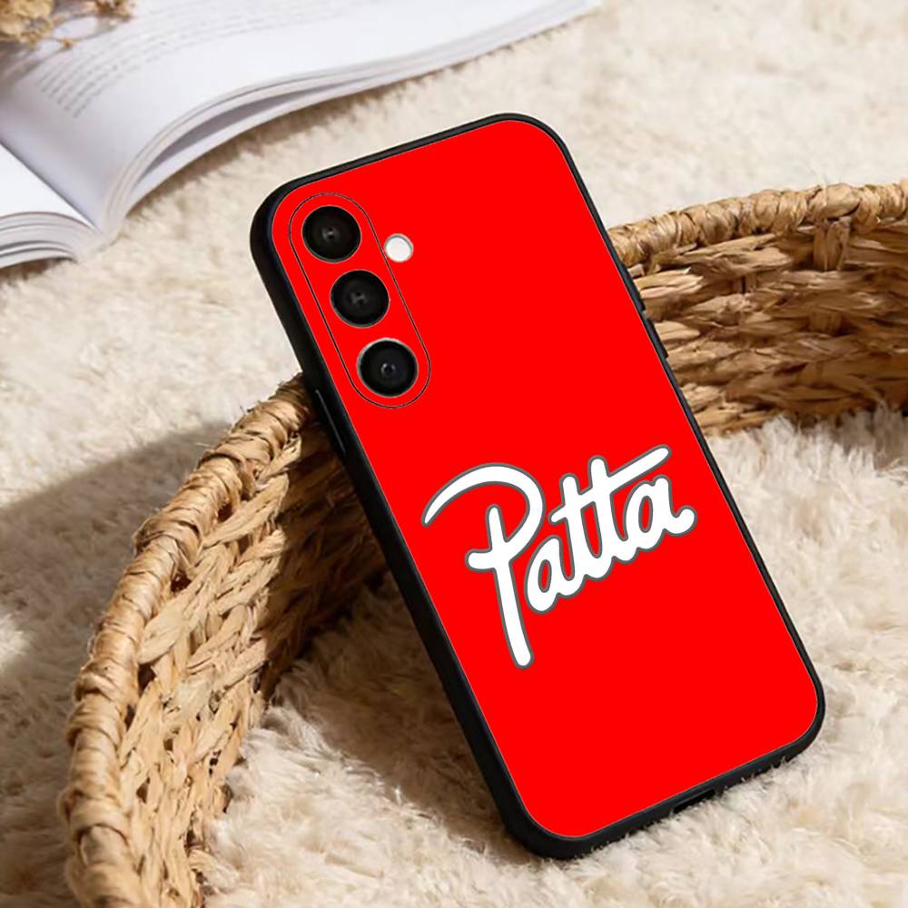 

New Styles HOT SALE P-Patta Phone Case For Samsung Galaxy A20,21s,22,31,32,52,53,72,73,80,91 Soft Black Shell Samsung a31