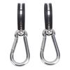 2PCS Airpower Line Clamp Stainless Steel Hanger Bracket Mounting Assembly Cushion Clamps for 3 In 1 Wrap Air Hose Lines