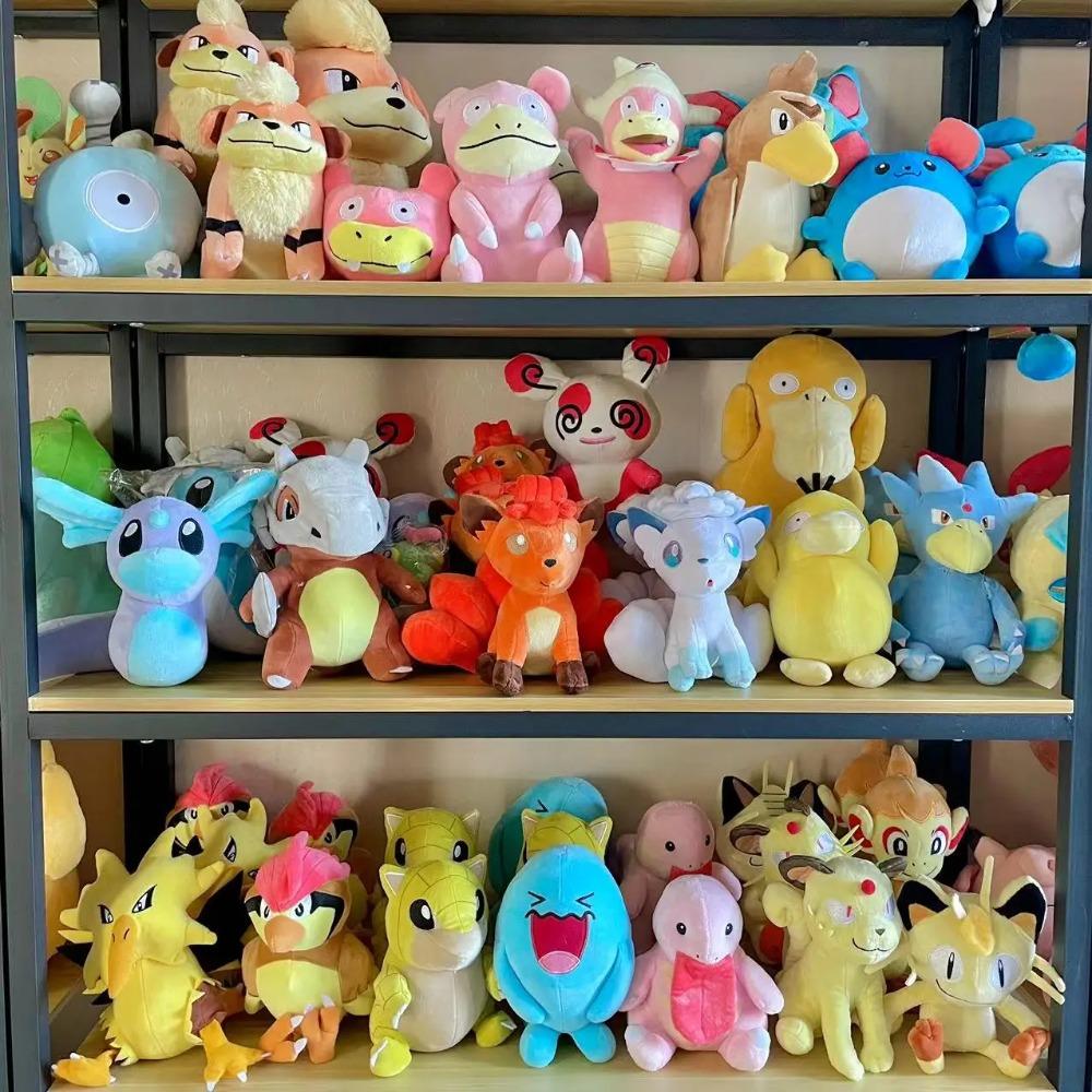 20cm Krásny Plyšový Bábika Pokemon Diglett Growlithe Kreslený Pán. Mime Magnemite Plyšová hračka Farfetch'd Aerodactyl Plyšák Darčeky pre deti