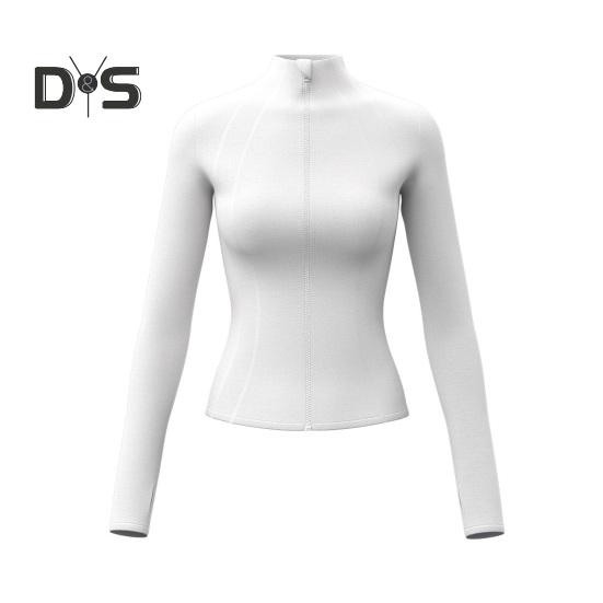 Dámská sportovní bunda s ochranou proti slunci, na zip, s dlouhým rukávem, sluneční trička, rychleschnoucí cvičební bundy na běh, jógu, cyklistiku, turistiku