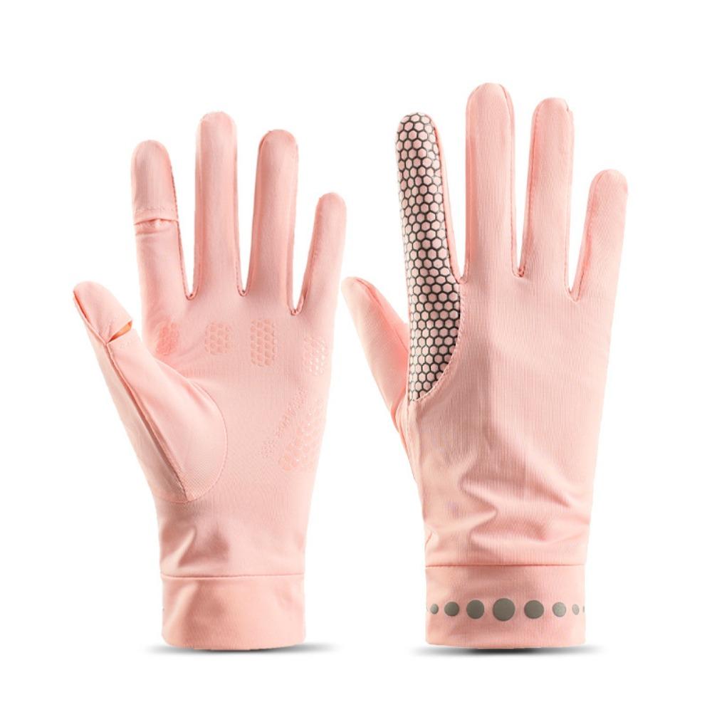 Anti-UV Sun Protection Riding Gloves Breathable Summer Driving Gloves Sunscreen Gloves Cycling
