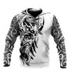 3D Printing Animal Tiger Classic Casual Men's Hoodies Jacket Spring And Fall Trend Fashion Hip Hop Punk  Oversized Sweatshirt
