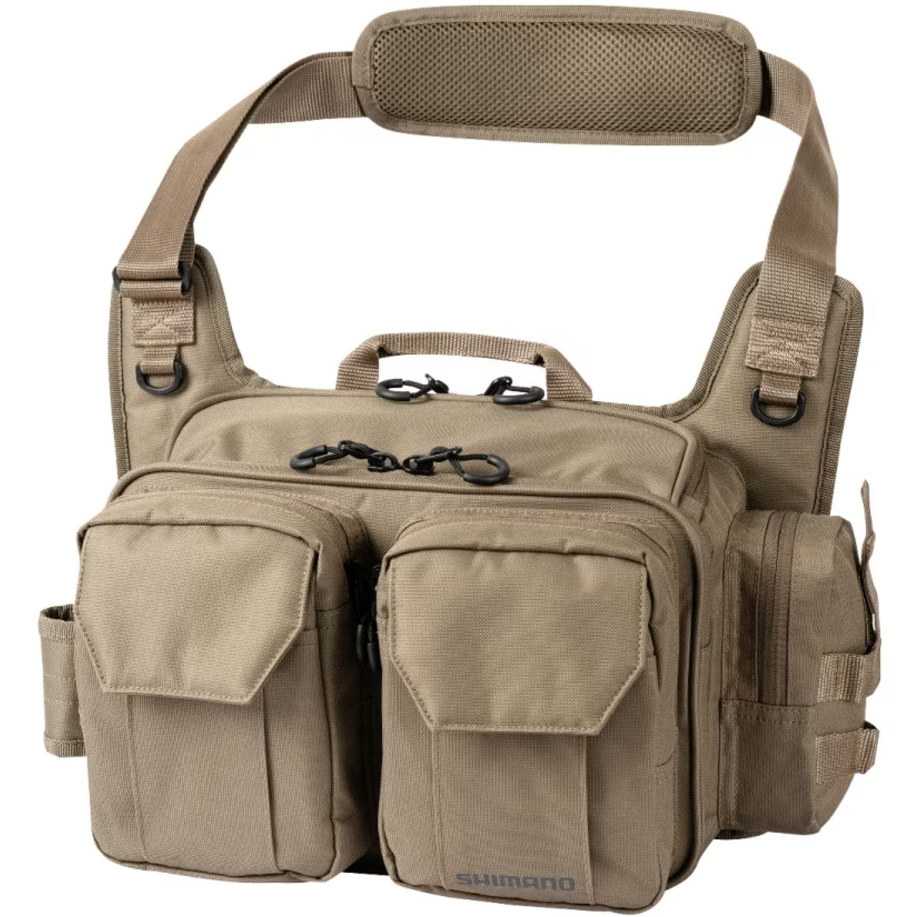 

Shimano Прочная наплечная сумка Песочно-бежевый S BS-221W