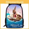 School Moana Backpack Set Oxford Fabric Breathable For Bags Students