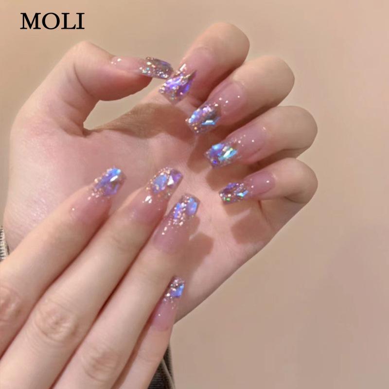 

24PC Накладные ногти Наклейки на ногти Нажмите на полное покрытие Накладные ногти