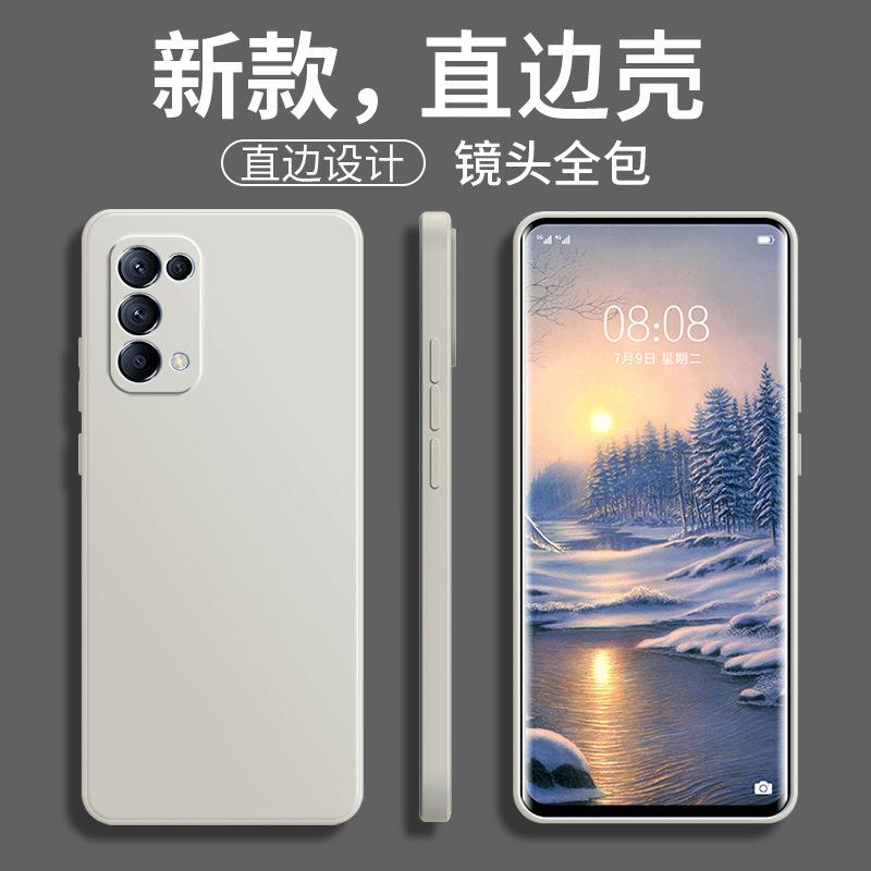 Applicable To OPPORENO1K Mobile Phone Case PEGM11 Fashion Tpu Anti-drop Personalized Retro Matte Tide Liquid Silicone