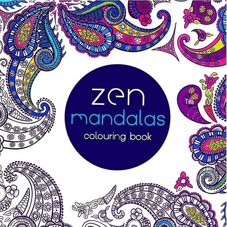 Secret Garden Coloring Book for Adults and Children – Stress Relief and Hand-Drawn Doodles 18.5*18.5 cm