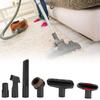 Kit de Cepillo de Cabezal de Succión para Accesorios de Aspiradora de 6 Piezas/Set Apto para Diámetro Interior de 32 mm a 35 mm